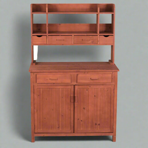 NEW POTTING GARDEN STORAGE & TOOL BENCH - with | Sold by Uncle Wiener's Wholesale