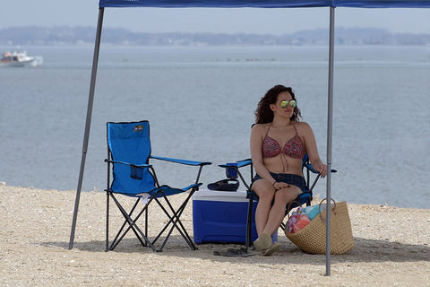 New Quick Folding Beach Chair – 413456 - with | Sold by Uncle Wiener's Wholesale