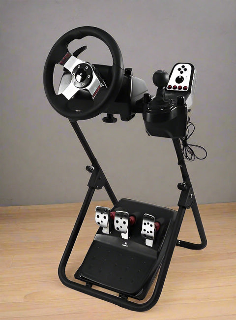 Adjustable Racing Wheel Stand for PlayStation and Xbox – GY009 Model
Foldable Gaming Steering Wheel Mount for Logitech and Thrustmaster
Universal Racing Simulator Stand Compatible with G29, G920, T300RS
GY009 Racing Wheel Base with Adjustable Height and Tilt
Sturdy Steel Gaming Simulator Wheel Stand for PC Console Racing