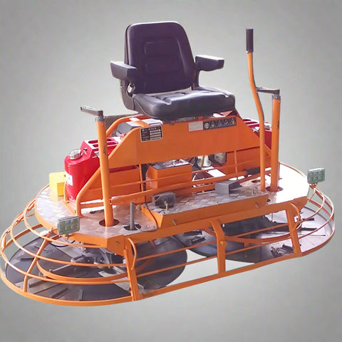 "Ride-On Power Trowel Concrete Finishing Machine Dual Rotor"
"High-Performance Ride-On Concrete Floor Trowel STM-800 and STM-1000"
"Heavy Duty Construction Concrete Finishing Equipment"