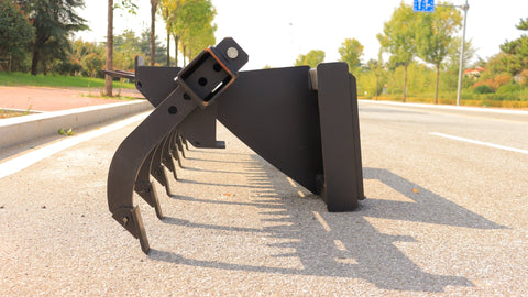 New Skid Steer Front - Mounted Ripper Attachment – 82 Working Width 7 - Tooth Soil Loosener Model SU22506 - with | Sold by Uncle Wiener's Wholesale