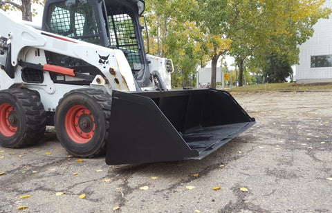 NEW SKID STEER SNOW & MULCH BUCKET - with 68" | Sold by Uncle Wiener's Wholesale