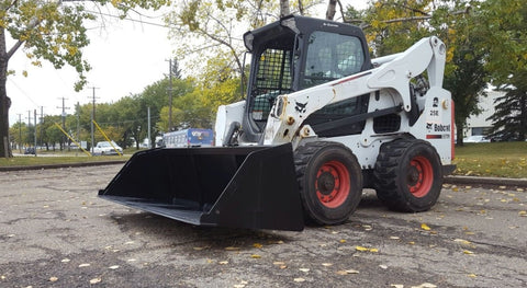 NEW SKID STEER SNOW & MULCH BUCKET - with 98" | Sold by Uncle Wiener's Wholesale