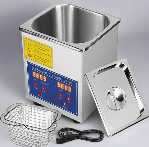 Stainless steel ultrasonic cleaner with digital LED control panel
2L ultrasonic cleaning machine with heating element
Professional heated ultrasonic cleaner – 10L capacity
Ultrasonic cleaner for jewelry, tools, and carburetors
Heavy-duty ultrasonic tank for industrial use