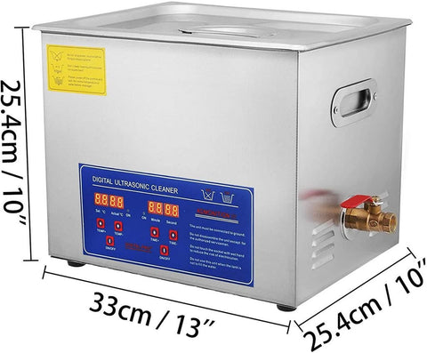 Stainless steel ultrasonic cleaner with digital LED control panel
2L ultrasonic cleaning machine with heating element
Professional heated ultrasonic cleaner – 10L capacity
Ultrasonic cleaner for jewelry, tools, and carburetors
Heavy-duty ultrasonic tank for industrial use
