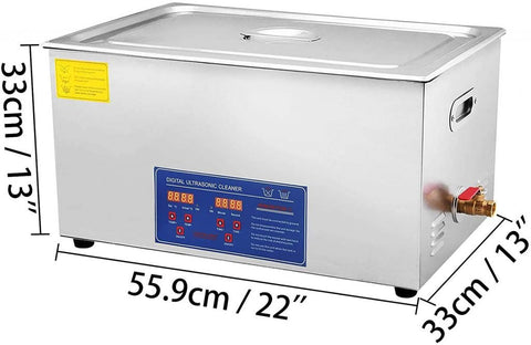 Stainless steel ultrasonic cleaner with digital LED control panel
2L ultrasonic cleaning machine with heating element
Professional heated ultrasonic cleaner – 10L capacity
Ultrasonic cleaner for jewelry, tools, and carburetors
Heavy-duty ultrasonic tank for industrial use