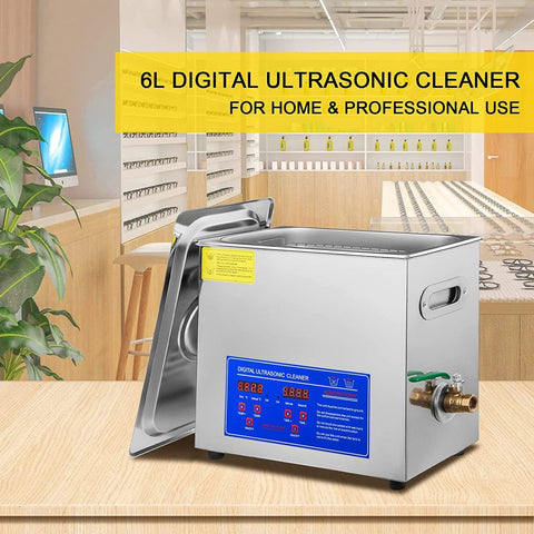 Stainless steel ultrasonic cleaner with digital LED control panel
2L ultrasonic cleaning machine with heating element
Professional heated ultrasonic cleaner – 10L capacity
Ultrasonic cleaner for jewelry, tools, and carburetors
Heavy-duty ultrasonic tank for industrial use
