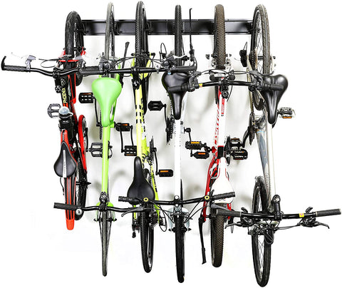 New Wall Mount 6 - Bike Storage Hanger – Heavy Duty Garage Bike Rack & Organizer WTU3171 - with | Sold by Uncle Wiener's Wholesale