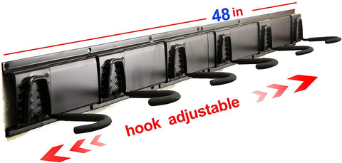 New Wall Mount 6 - Bike Storage Hanger – Heavy Duty Garage Bike Rack & Organizer WTU3171 - with | Sold by Uncle Wiener's Wholesale