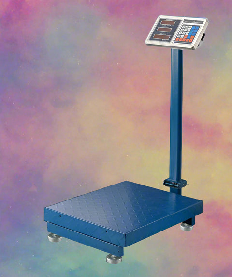 "Wireless 660lbs digital folding platform scale with LCD display"
"Portable heavy-duty floor scale for warehouses"
"Folding platform scale with wireless screen"
"660lbs capacity digital platform scale for industrial use"
"Steel frame folding digital scale with high accuracy"
