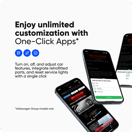 OBDeleven Ultimate Pack OBD2 Diagnostic tool Scanner (iPhone & Android) - with | Sold by Uncle Wiener's Wholesale