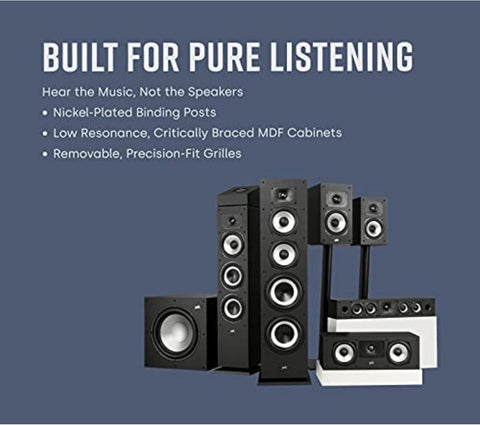 Polk Monitor XT12 Powered Sub Woofer dynamique équilibré 30,5 cm et amplificateur de classe A/B 100 W, armoire MDF à faible résonance et grille amovible, compatible Dolby Atmos et DTS:X, noir nuit - with | Sold by Uncle Wiener's Wholesale