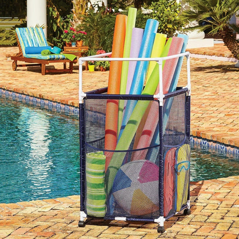 Pool Noodle Organizer / Storage Cart - with Multicolor | Sold by Uncle Wiener's Wholesale
