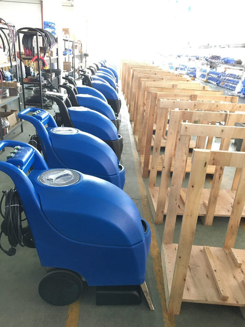 Portable Commercial Carpet Cleaner with Dual Tank System Overview