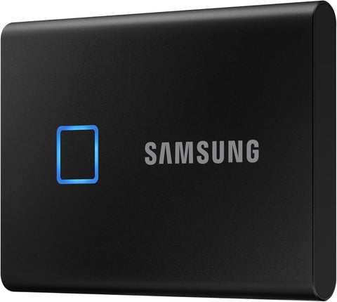 Samsung T7 Touch Portable SSD (MU - PC2T0K/WW) Black 2TB - with | Sold by Uncle Wiener's Wholesale