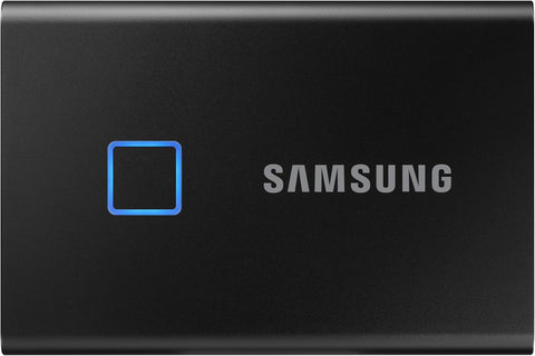 Samsung T7 Touch Portable SSD (MU - PC2T0K/WW) Black 2TB - with | Sold by Uncle Wiener's Wholesale