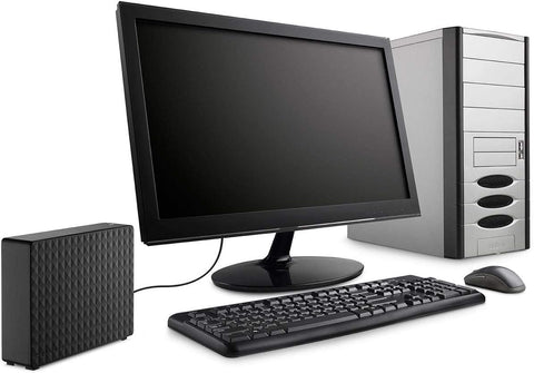 Seagate Expansion Desktop 14TB External Hard Drive HDD - USB 3.0 for PC Laptop (STEB14000400) - with Black | Sold by Uncle Wiener's Wholesale