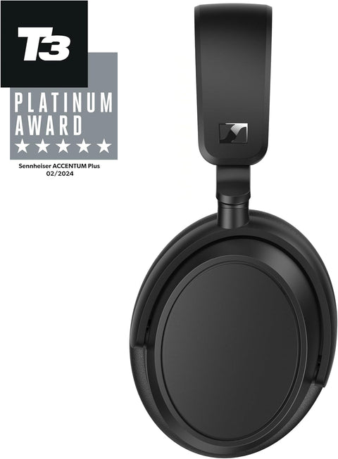 Sennheiser ACCENTUM Plus Wireless Bluetooth Headphones - Quick - Charge Feature, 50 - Hr Battery Playtime, Adaptive Hybrid ANC, Sound Personalization, Touch Controls – Black - with | Sold by Uncle Wiener's Wholesale