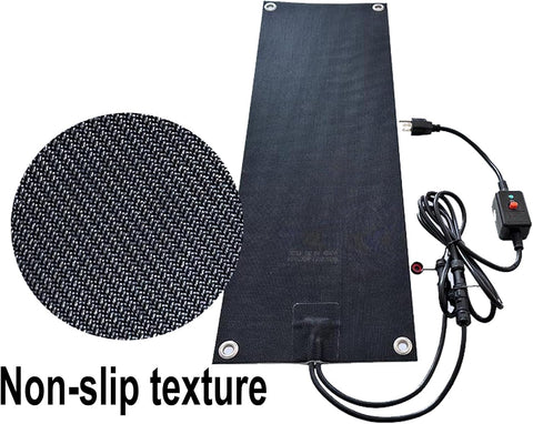 Snow Melting Stair Mat 10x30 FT – Heated Rubber Ice Melt Mat for Stairs, Walkways, & Entrances Model SMM01030 - with | Sold by Uncle Wiener's Wholesale