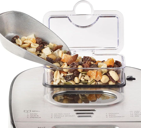 Starfrit 024707 Electric Bread Maker, silver, medium (024707 - 001 - 0000) & The No - Fuss Bread Machine Cookbook: Hands - Off Recipes for Perfect Homemade Bread,English - with | Sold by Uncle Wiener's Wholesale