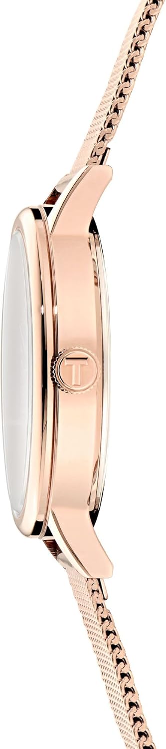 Ted Baker Ladies Yellow Gold Mesh Band Bracelet Watch - with | Sold by Uncle Wiener's Wholesale