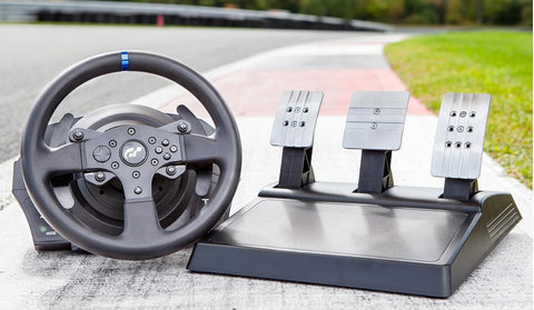 Thrustmaster T300RS Force Feedback GT Racing Wheel (compatible w/ PS5, PS5 Pro, PS4 & PC) - with | Sold by Uncle Wiener's Wholesale