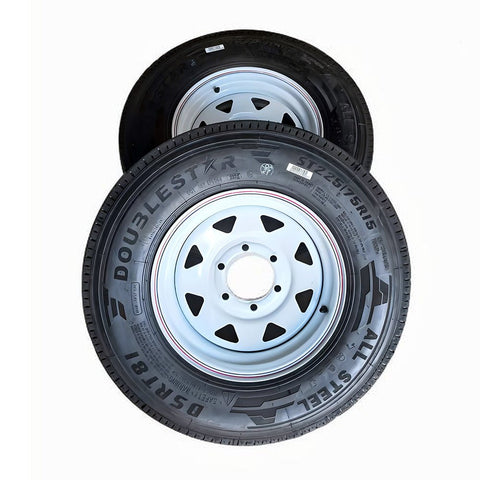 Trailer Tires – Heavy - Duty 10–16 Ply Radial, DOT Approved | ST235/80R16, ST225/75R15, ST205/75R15, ST205/75R14 - Radial Trailer Tires with Double Star | Sold by Uncle Wiener's Wholesale