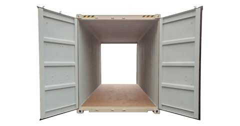 Used 40FT & 20FT Shipping Containers – HQ & GP Height Options Available - with 20 ft One - time use double cube double door | Sold by Uncle Wiener's Wholesale
