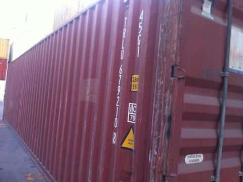Used 40FT & 20FT Shipping Containers – HQ & GP Height Options Available - with 20 ft Sea Container Open Side | Sold by Uncle Wiener's Wholesale