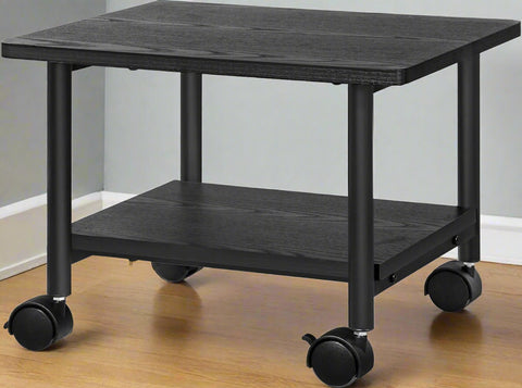 VASAGLE 2-tier printer stand with locking wheels front view
Industrial printer cart with wood and metal frame
Under-desk printer table with bottom storage shelf
Rolling printer stand with dual lock wheels
Compact office printer stand in workspace setup