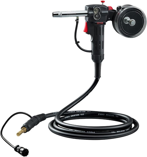 VEVOR 100Amp Spool Gun with 10FT Cable, Compatible with Hobart Handler 210 MVP Mig Welders, Suitable for 0.023", 0.030" and 0.035" Flux Core/Solid/Aluminum Welding Wires - with 100A 10ft | Sold by Uncle Wiener's Wholesale