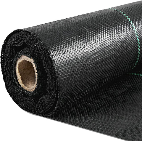 VEVOR Landscape Fabric Heavy Duty 5Oz Geotextile Fabric 3 x 50Ft Ground Cover Non Woven for Commercial Greenhouse Yard Garden Barrier Cloth Blocker Mat - with | Sold by Uncle Wiener's Wholesale