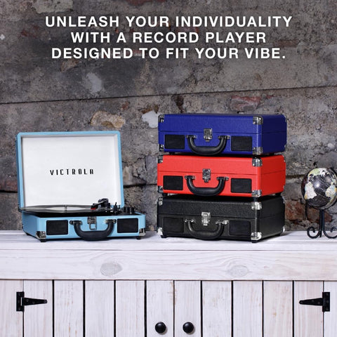 Victrola Nostalgic 6 - in - 1 Bluetooth Record Player & Multimedia Center with Built - in Speakers – 3 - Speed Turntable, CD & Cassette Player, AM/FM Radio, Wireless Music Streaming, Farmhouse Oatmeal - with | Sold by Uncle Wiener's Wholesale