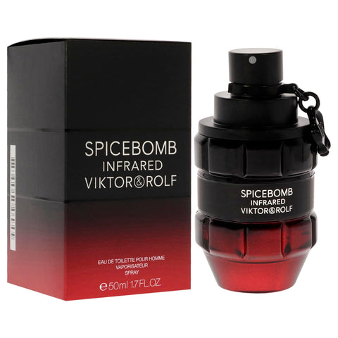Viktor and Rolf Spicebomb Infrared EDT Spray Men 1.7 oz - with | Sold by Uncle Wiener's Wholesale