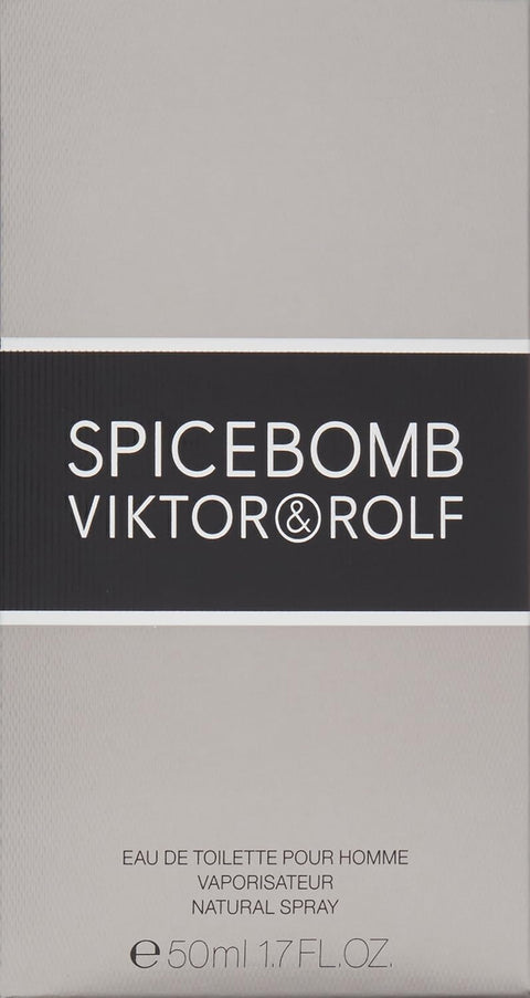 Viktor & Rolf Spicebomb Eau De Toilette Spray for Men, 1.7 - Ounce - with | Sold by Uncle Wiener's Wholesale