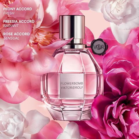 Viktor&Rolf - Flowerbomb Eau de Parfum - Women's Perfume - Floral & Woody - With Notes of Vanilla, Jasmine, & Rose - with | Sold by Uncle Wiener's Wholesale