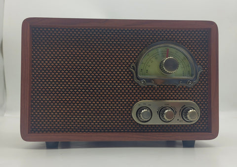 Vintage Bluetooth Retro Radio – AM/FM Analog Tuner with Built - In Speaker 2506217 - with | Sold by Uncle Wiener's Wholesale