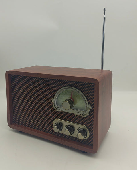 Vintage Bluetooth Retro Radio – AM/FM Analog Tuner with Built - In Speaker 2506217 - with | Sold by Uncle Wiener's Wholesale