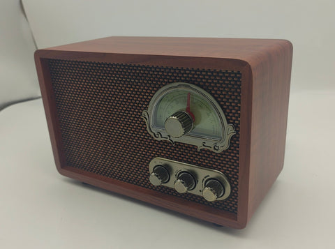 Vintage Bluetooth Retro Radio – AM/FM Analog Tuner with Built - In Speaker 2506217 - with | Sold by Uncle Wiener's Wholesale