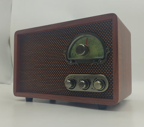Vintage Bluetooth Retro Radio – AM/FM Analog Tuner with Built - In Speaker 2506217 - with | Sold by Uncle Wiener's Wholesale