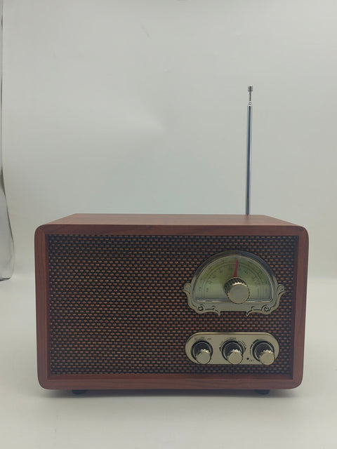 Vintage Bluetooth Retro Radio – AM/FM Analog Tuner with Built - In Speaker 2506217 - with | Sold by Uncle Wiener's Wholesale