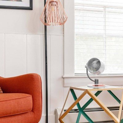 Vornado PIVOT 3U Whole Room Air Circulator with Customizable Design Discs - with 11.28 Inches (H) x 8.17 Inches (W) x 7.8 Inches (D) | Sold by Uncle Wiener's Wholesale