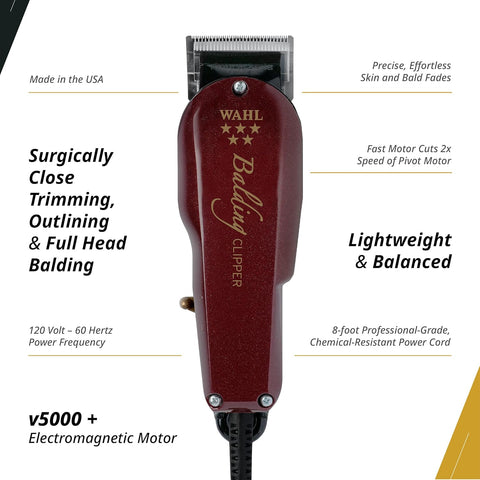 Wahl Professional 5 - Star Balding Clipper, 56164 - with | Sold by Uncle Wiener's Wholesale