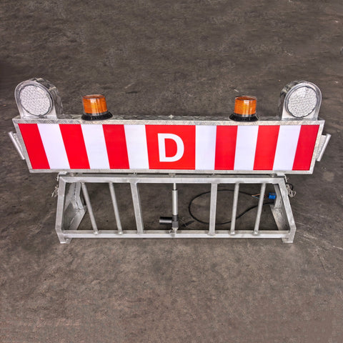 Wide Load & Pilot Car LED Warning Sign with Hydraulic Lift 2934814 - with | Sold by Uncle Wiener's Wholesale
