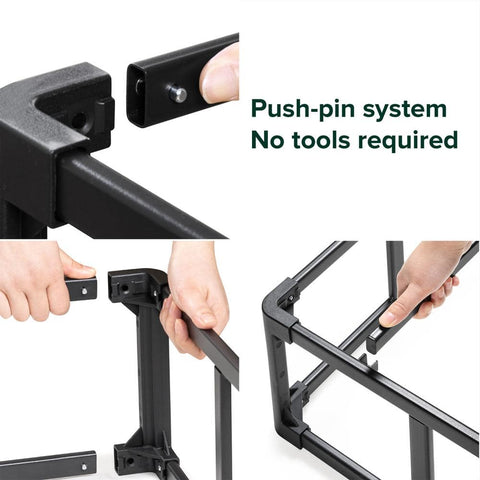 Zinus Metal King 5 Inch Smart Box Spring with Quick Assembly - with Gray | Sold by Uncle Wiener's Wholesale
