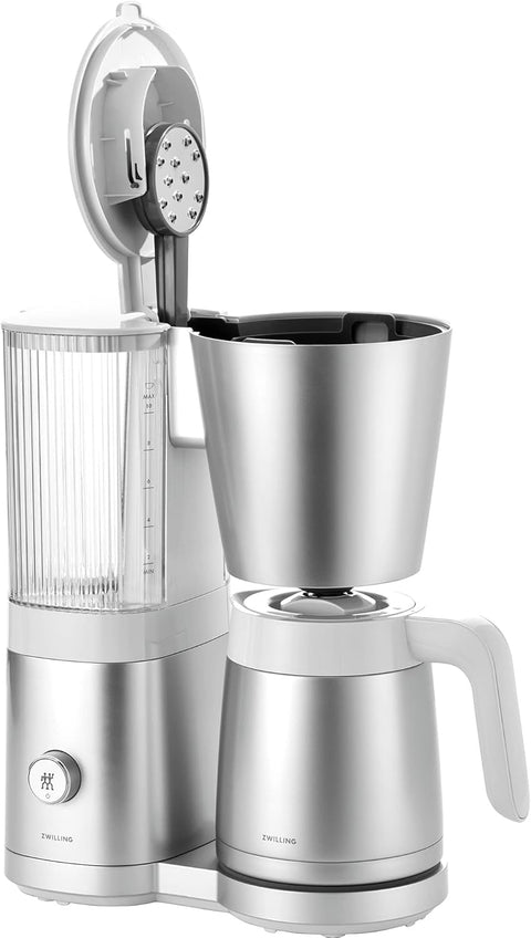ZWILLING Enfinigy Thermal Carafe Drip Coffee Maker - Silver - with | Sold by Uncle Wiener's Wholesale