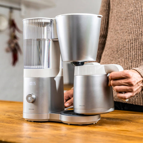 ZWILLING Enfinigy Thermal Carafe Drip Coffee Maker - Silver - with | Sold by Uncle Wiener's Wholesale