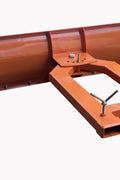 6.56 FT Snow Push Blade for Forklift & Skid Steer – Heavy-Duty Winter Attachment