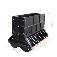 10 - Hole Automatic Pig Feeder – Space - Saving Design for Efficient Farming | SKU: 2135351 - with | Sold by Uncle Wiener's Wholesale