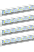 10 PACK – 8FT T8 Single Pin LED Tube Lights – 6000K, 5400LM, 45W - with Frosted | Sold by Uncle Wiener's Wholesale
